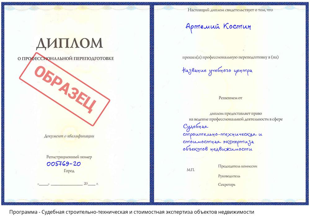 Судебная строительно-техническая и стоимостная экспертиза объектов недвижимости Дагестанские Огни